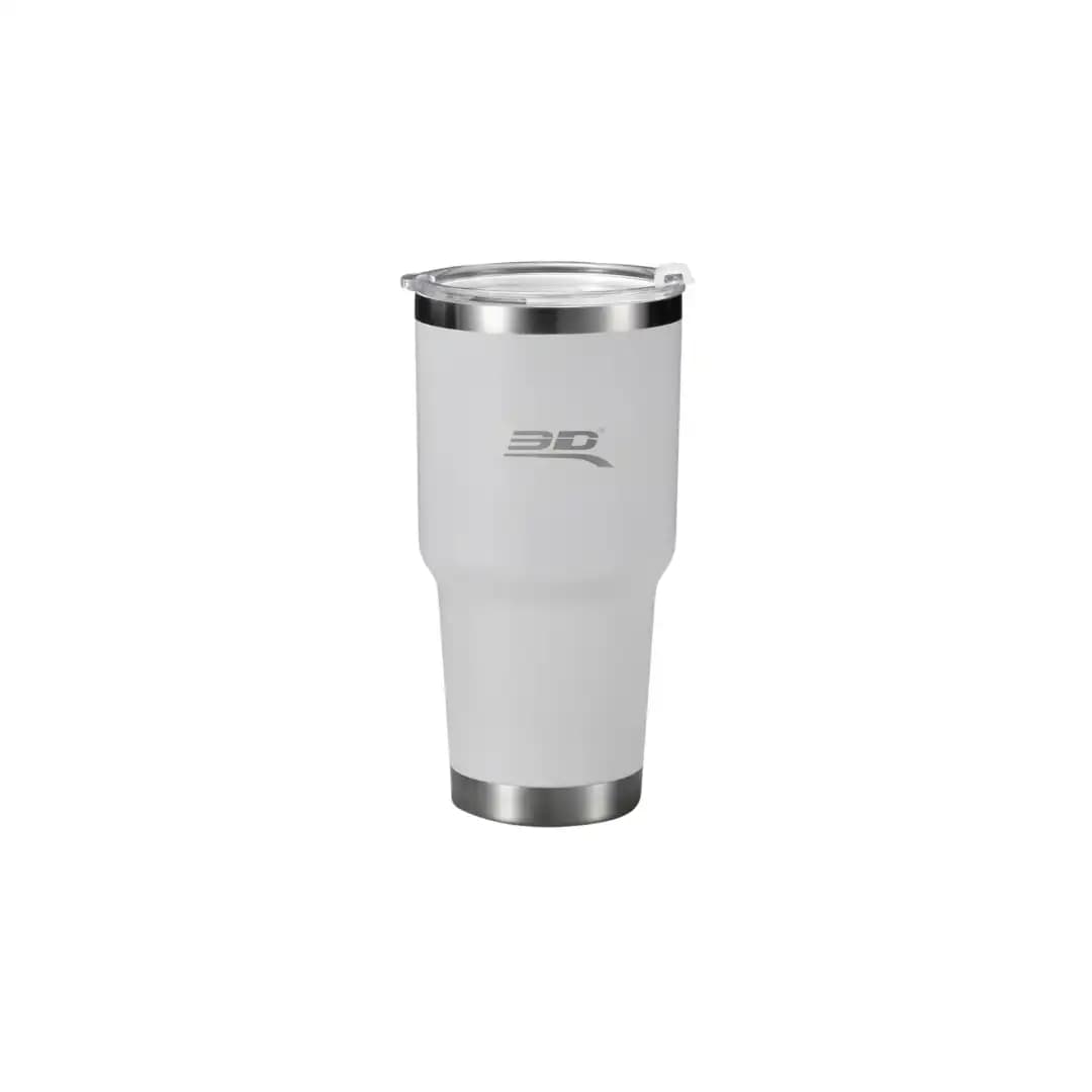 3D Ceramic Coating Tumbler/ Cups/ Mugs- White