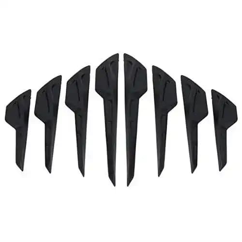3R 2119 Car Anti-Collision Bar/8 Pieces Car Door Anti-Collision Strips/Door Edge Guards/ Anti-Rub Protector/Car Door Corner Bumper Protector