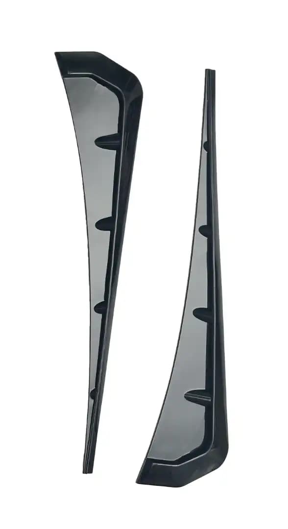 Sporty Long Fender universal fit/ Auto Protect Air Wing Racing Air Flow Decoration- Black