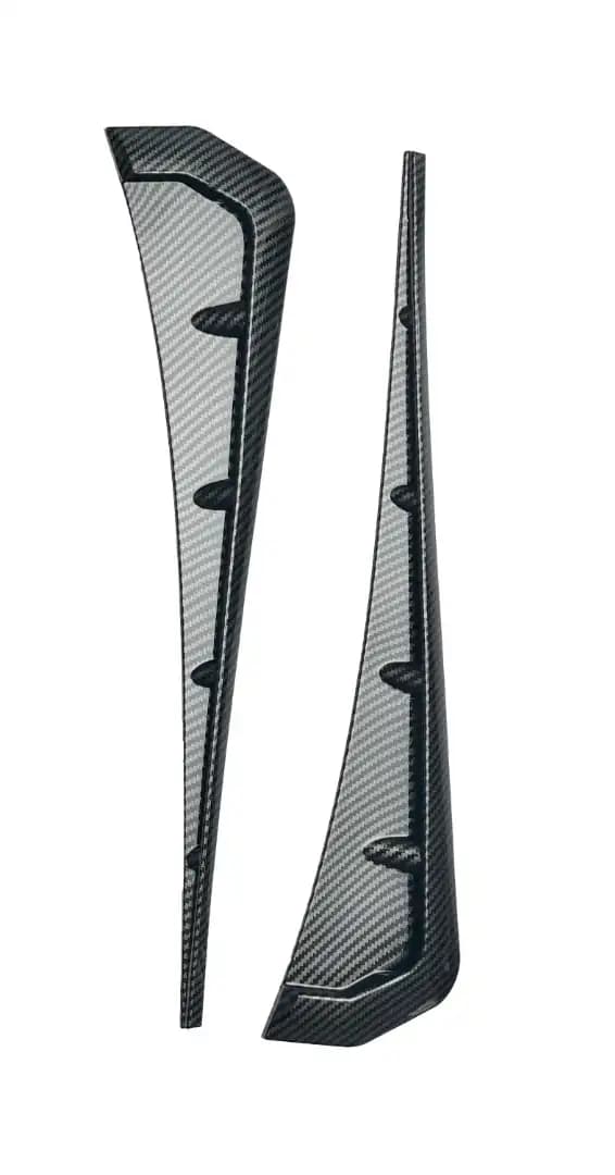 Sporty Long Fender universal fit/ Auto Protect Air Wing Racing Air Flow Decoration-Carbon Fiber