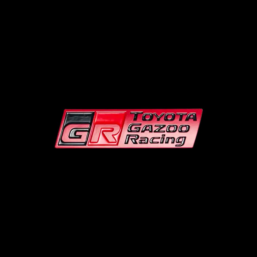 GR Metal Sticker- Red