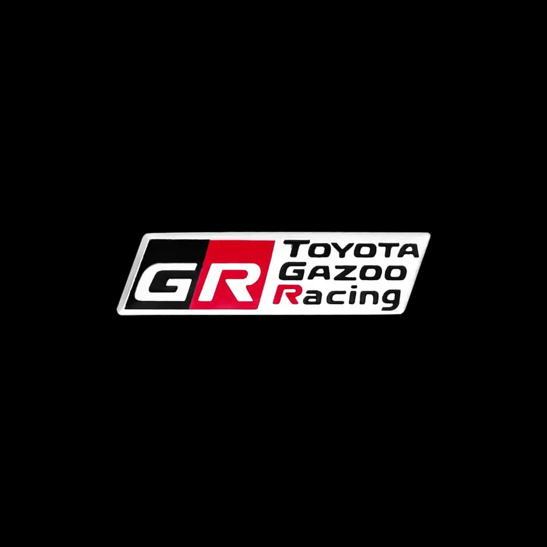 GR Metal Sticker- Silver