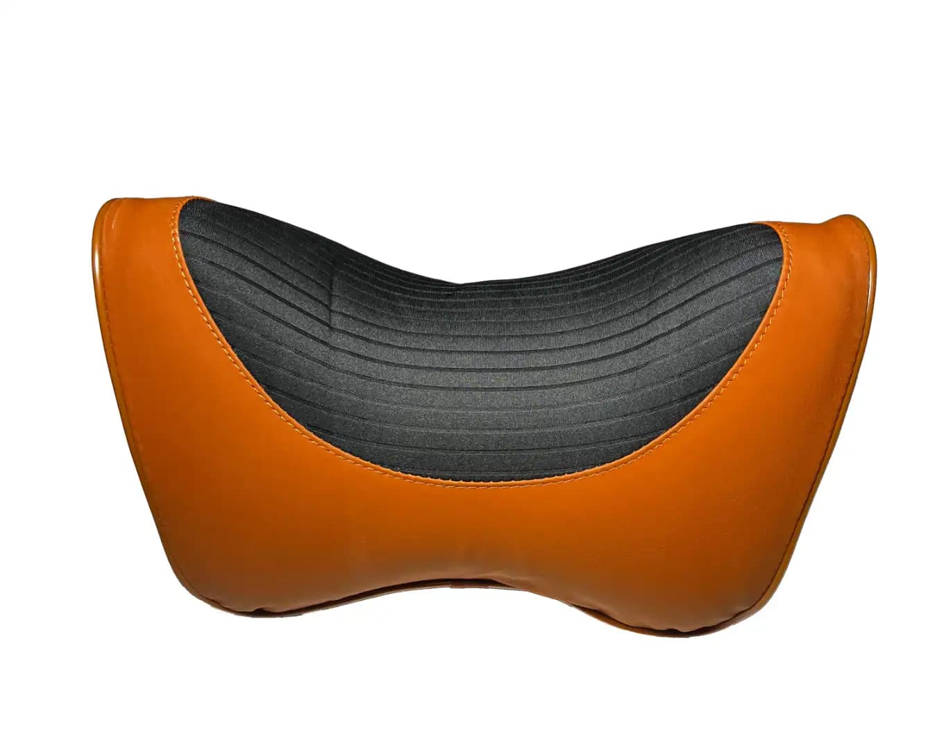Contoured Memory Foam Neck Pillow/ Ergonomic Neck Pillow-Brown Headrest
