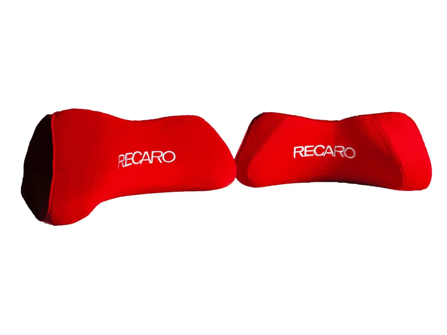 Recaro Contoured Suede High Density Foam Neck Pillow/ Ergonomic Neck Pillow/ Headrest