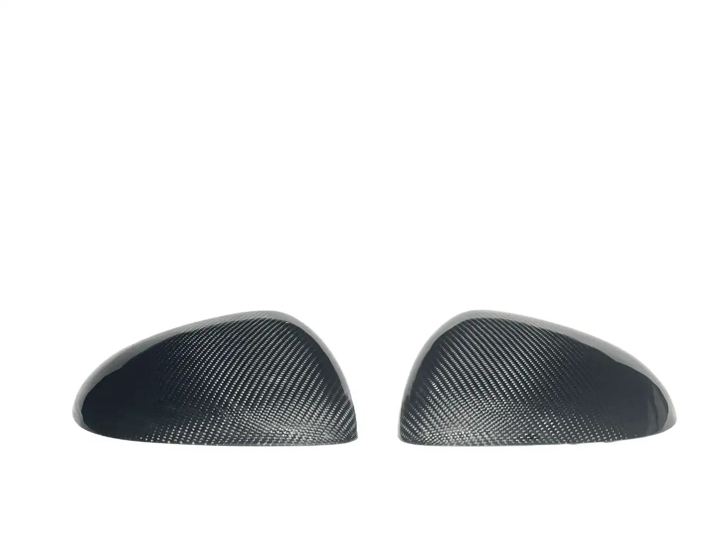 Carbon Fiber Side Mirror Cover Cap for Mercedes C Class 2017-2024