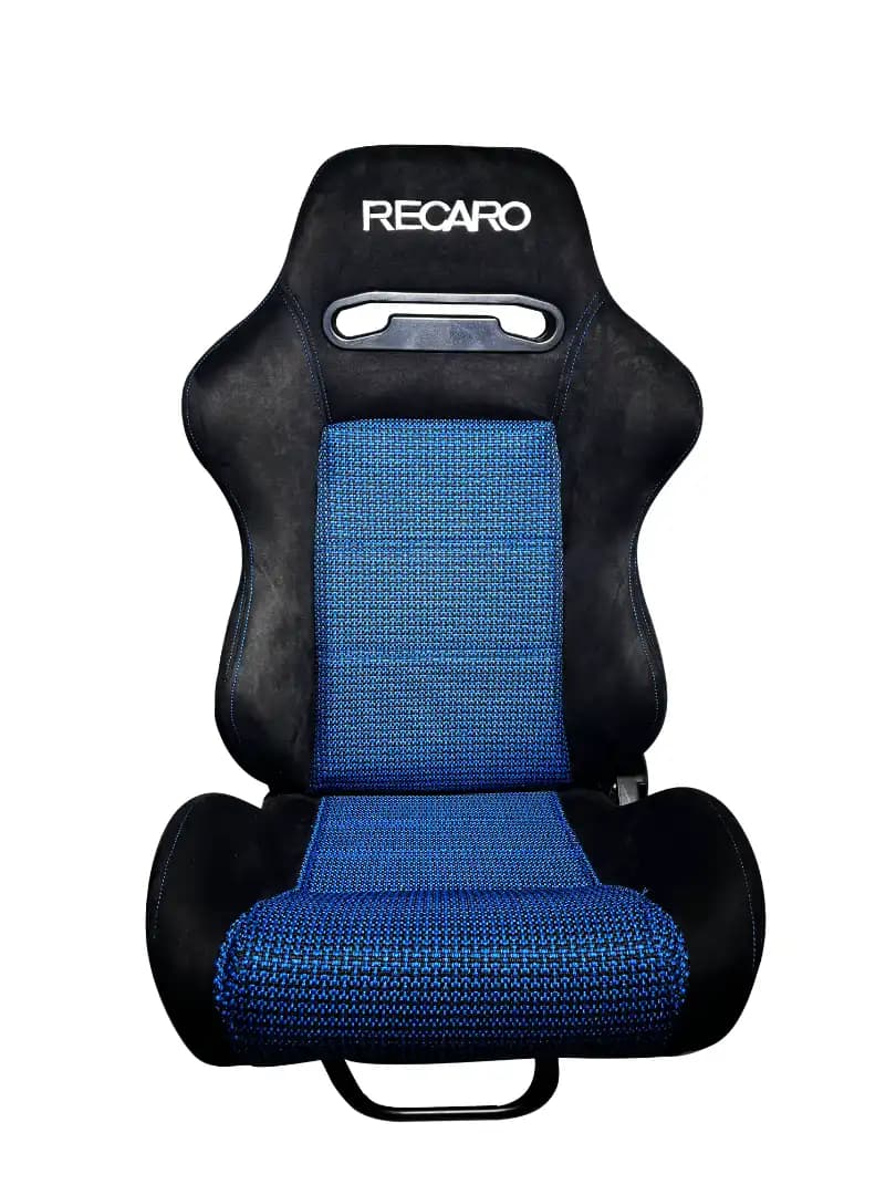 Racing Seats set of Two/ Stylish Car Racing Seats-Blue & Black