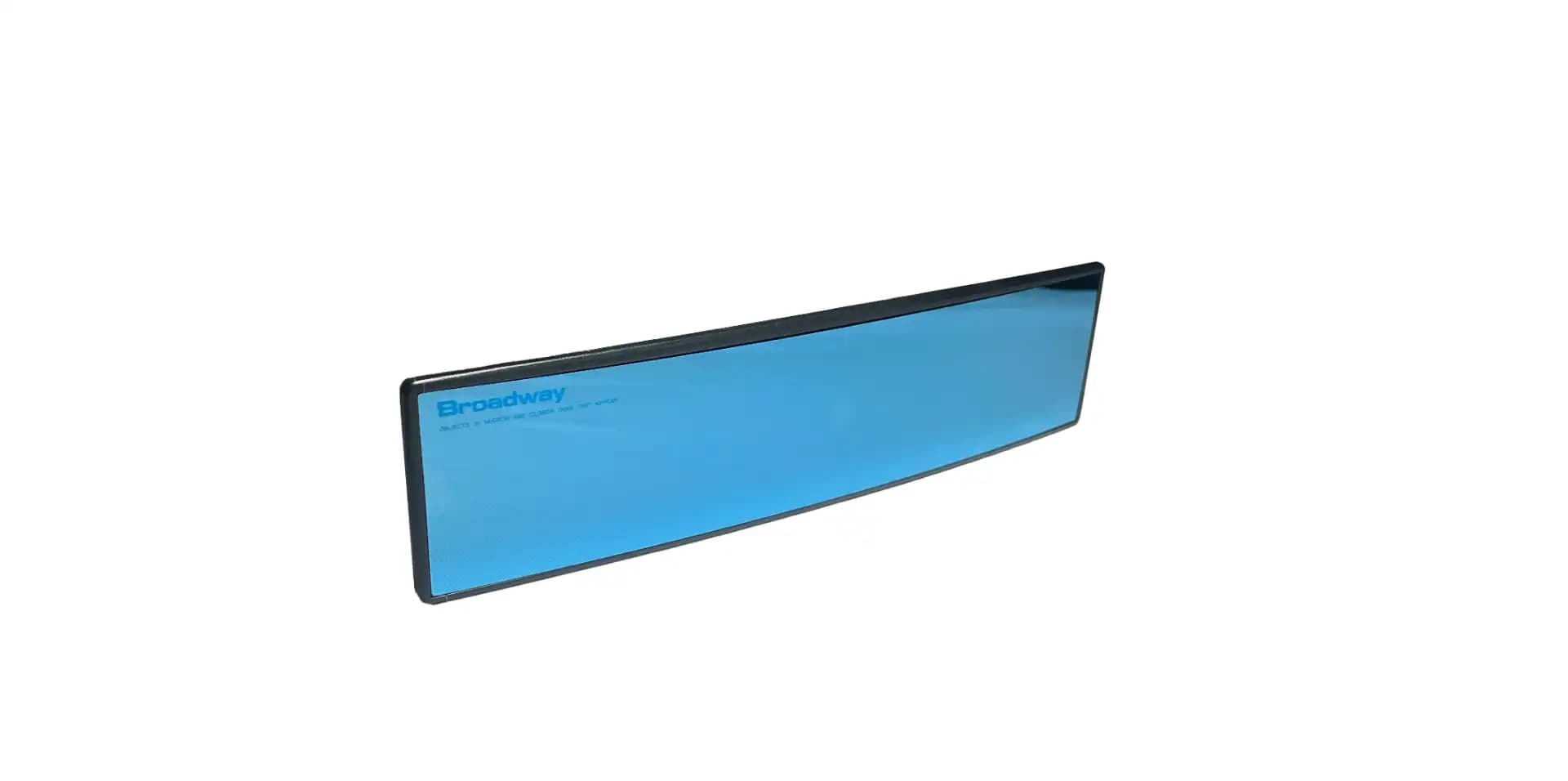 Broadway (BW-746) Blue Glass 300mm Chrome Plating Flat Wide Universal Mirror/ Rear View Mirror