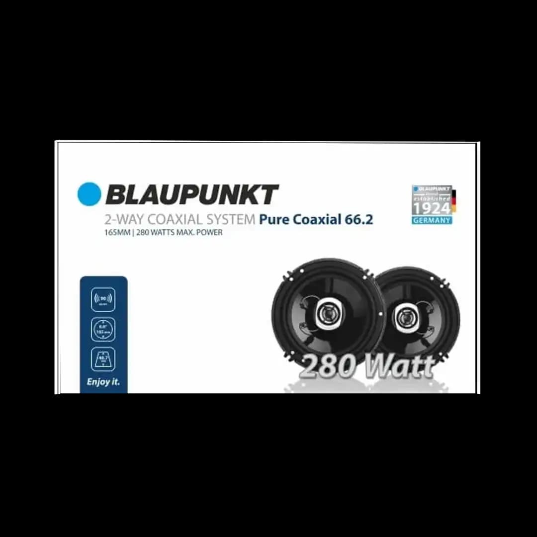 Blaupunkt Car Speaker System Pure Coaxial 66.2 2 Way Coaxial System