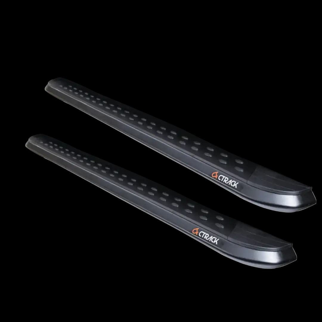 C Track Side Step / Foot Rest R380 for Mahindra XUV 700 - Black