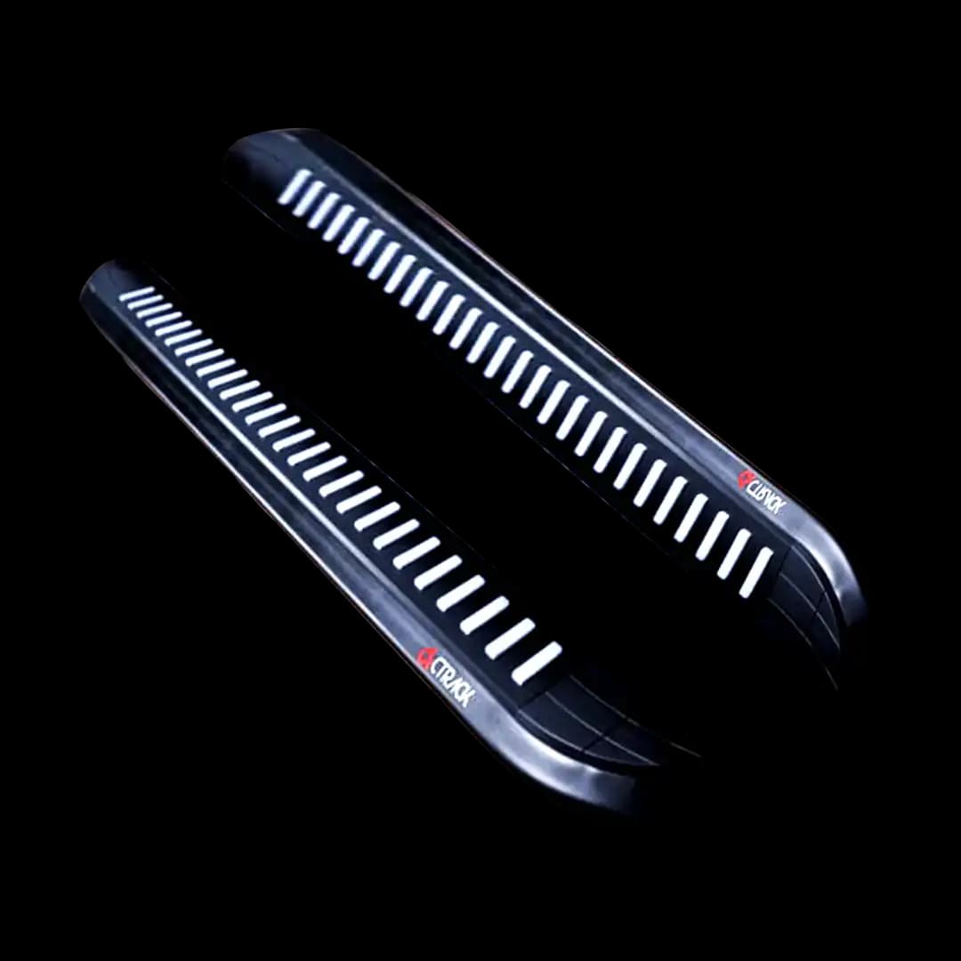 C-Track Side Step / Foot Rest R390 A for Toyota Innova Hycross - Black