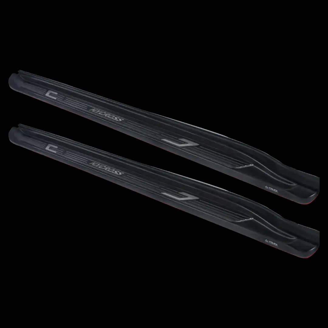 C Track Side Step / Foot Rest R940 OE Design for Toyota Innova HYCROSS - Black