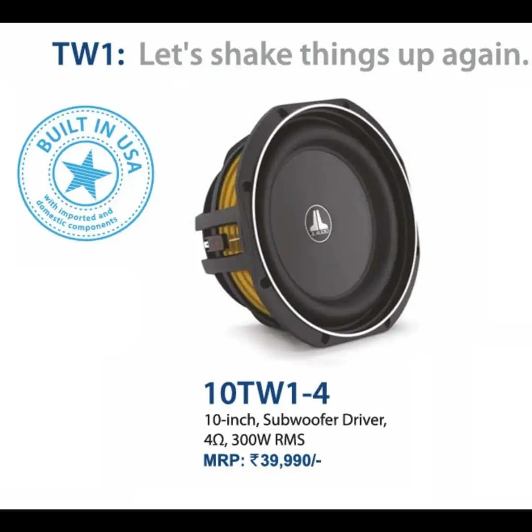 JL TW1 10TW1-4 Subwoofer Driver