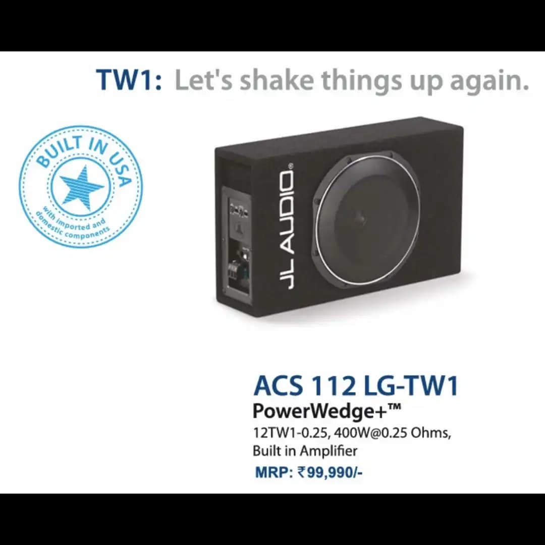 JL TW1 ACS 112 LG-TW1 PowerWedge+ ™